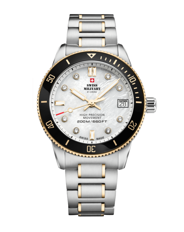 Swiss Military SM34089.04 - Dive Watch for Women 200M
