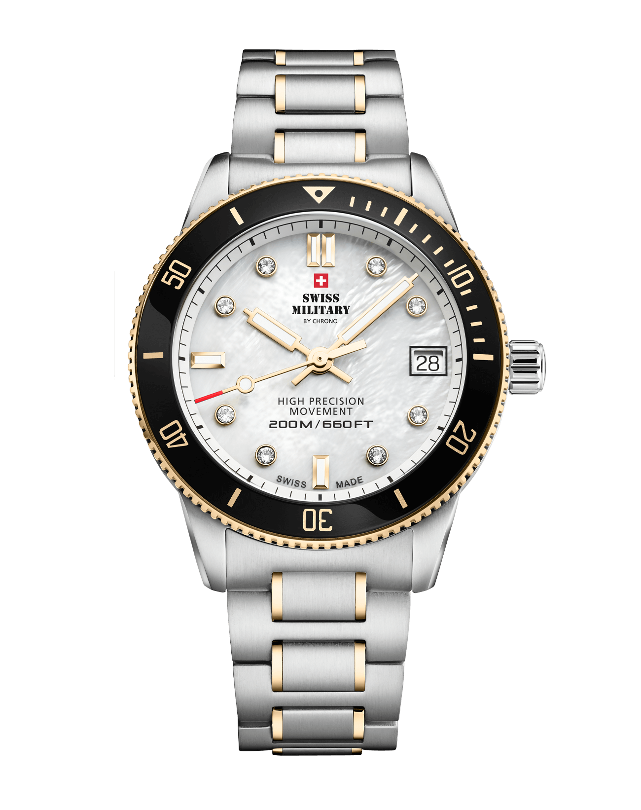 Swiss Military SM34089.04 - Dive Watch for Women 200M