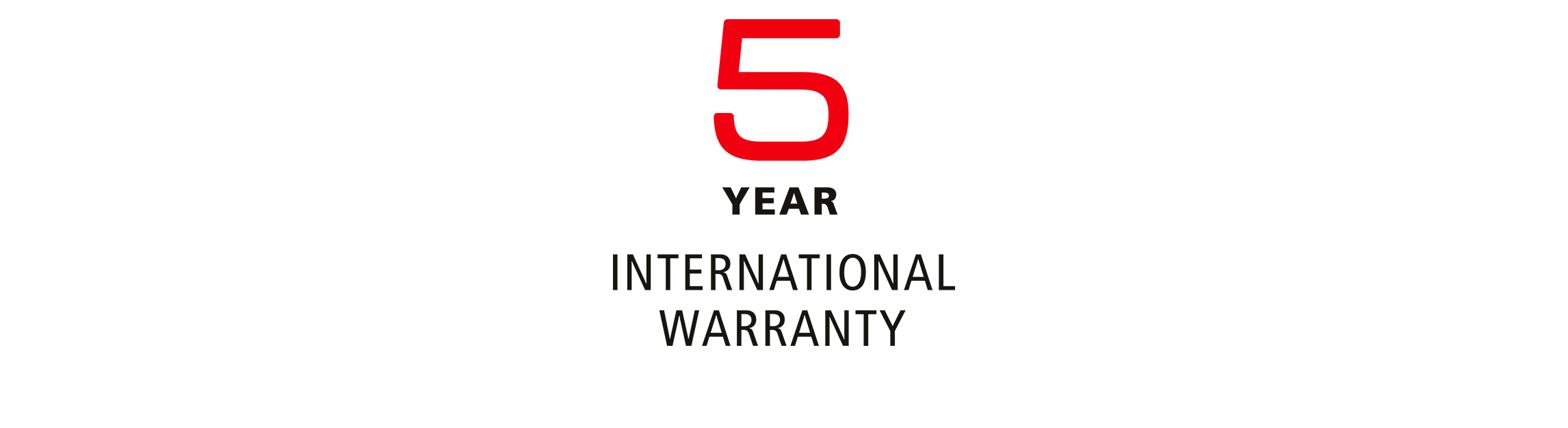 Banner 5 year warranty