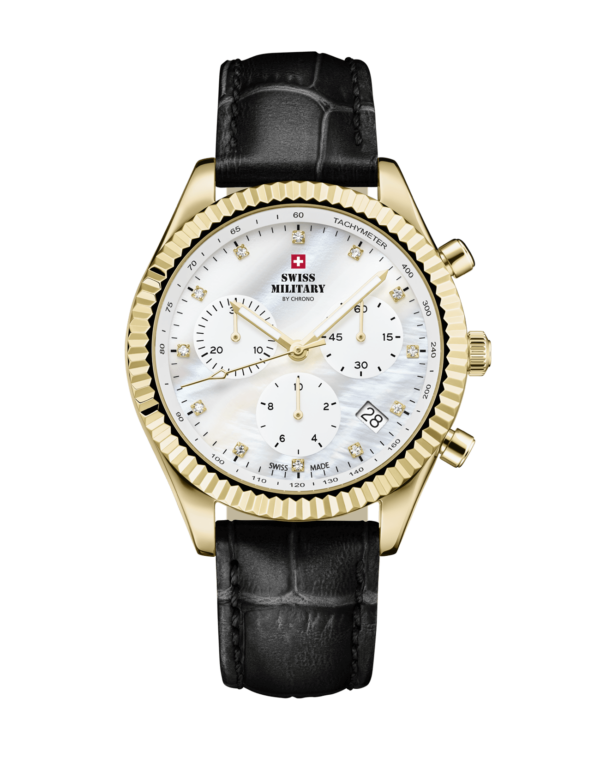Swiss Military SM30207.07 - Elegant Chronograph Watch for Women