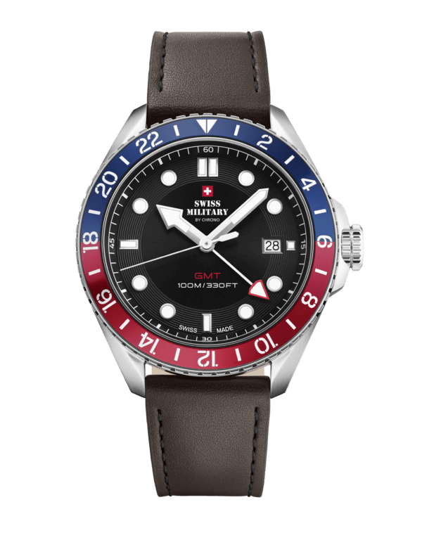 Swiss Made GMT Travel watch for Men