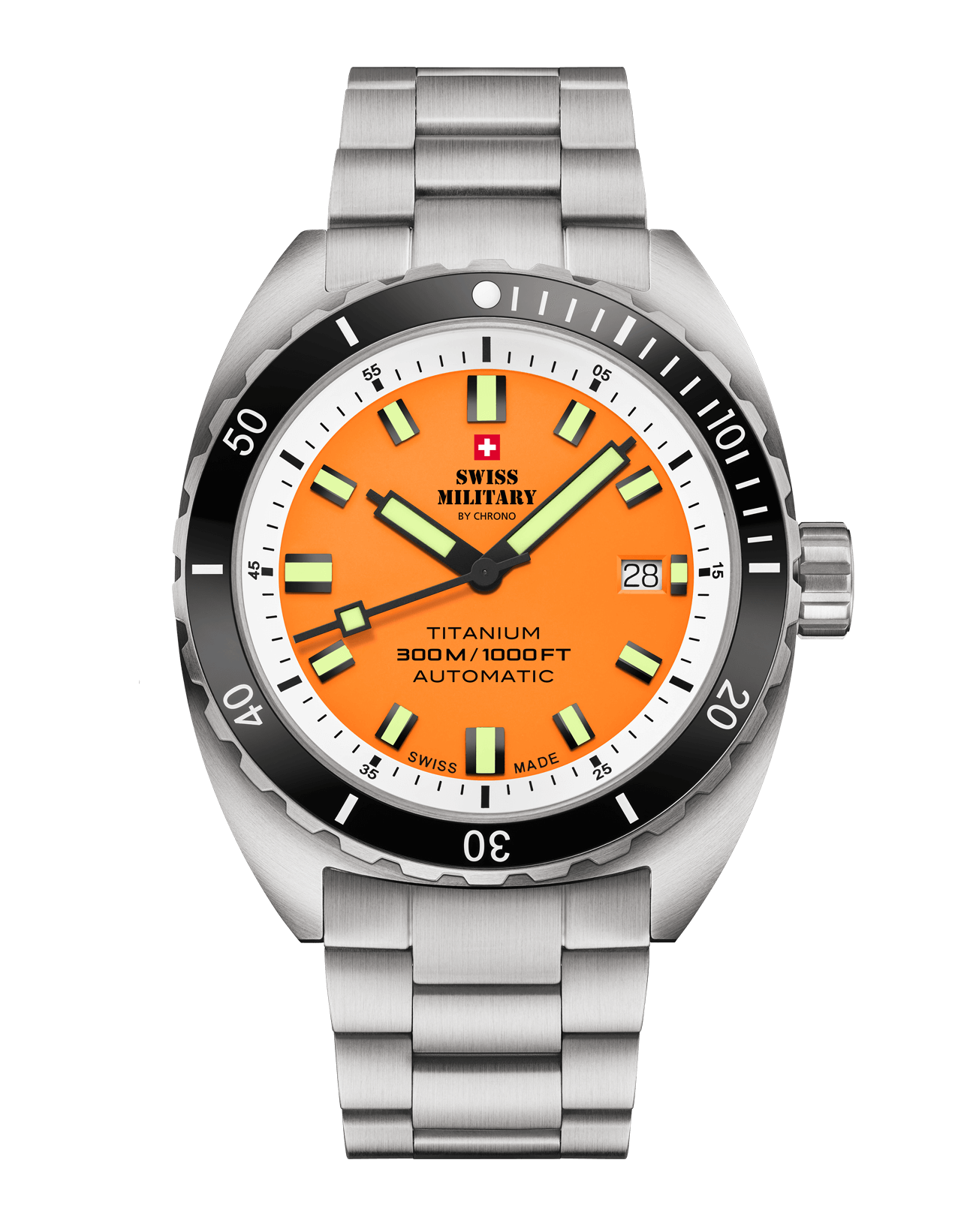 ss1004/スイスミリタリー SWISS MILITARY 25石 メンズ 自動巻き 裏スケ