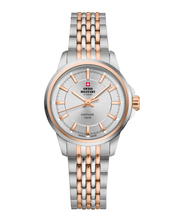 Swiss Military SM34105.07 - Classic Steel Watch for Women