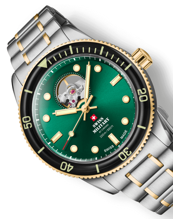 Swiss Military SMS34106.13 - Automatic Dive Watch 200