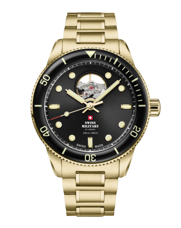 Swiss Military SMS34106.14 - Automatic Dive Watch 200