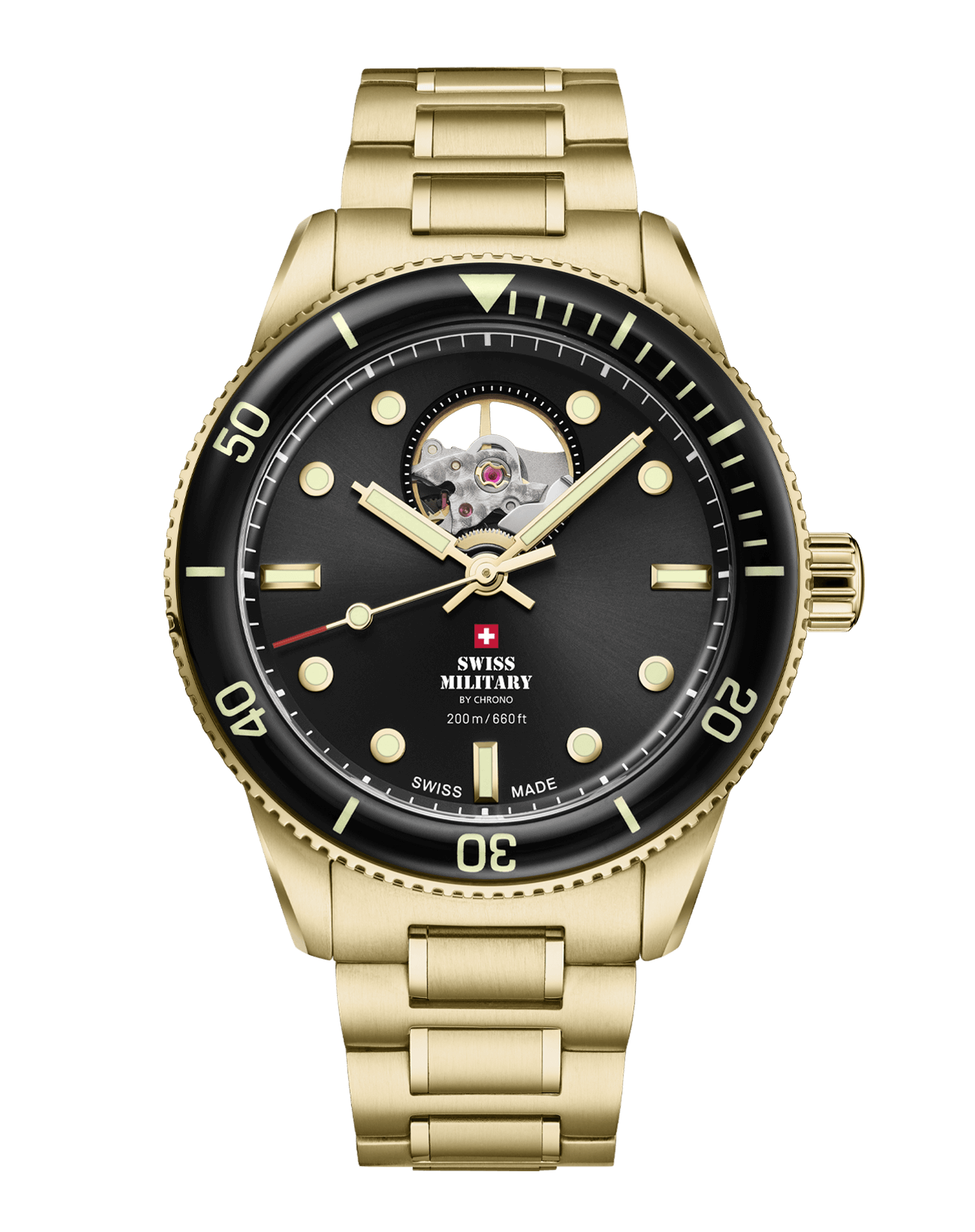 Swiss Military SMS34106.14 - Automatic Dive Watch 200