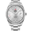 Classic Swiss automatic watch with silver dial and fluted bezel – Swiss Military SMA34110.02