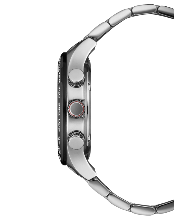 Swiss Military Speed Chronograph Watch steel case side view