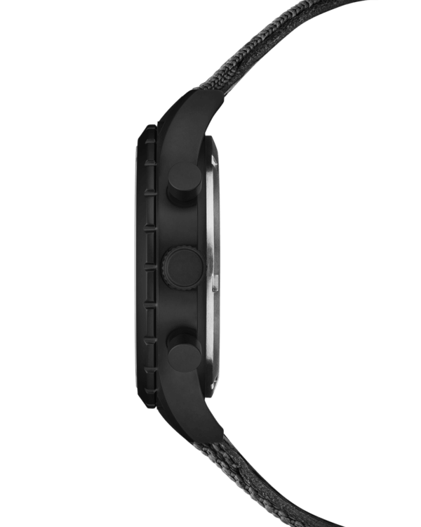 Швейцарские военные часы с полевым хронографом SM34117.08 боковой профиль